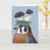 Schlag die Eichhörnchenkarte. Karte (Gelbe Blume)