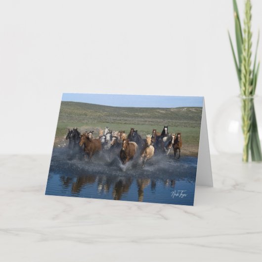 Schlag die Karte! Dankeskarte (Vorderseite)