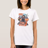 Schlag die Straße! Funny Road Trip Biker T-Shirt (Vorderseite)
