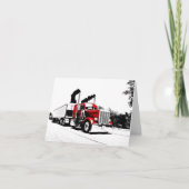 Schlag durch Peterbilt Anmerkungs-Karte Karte (Vorderseite)