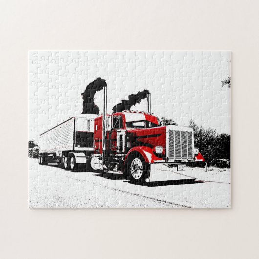 Schlag durch Peterbilt Puzzlespiel Puzzle (Horizontal)