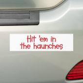 Schlag"EM im Hinterteil-Autoaufkleber Autoaufkleber (Auf Auto)