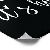 Schlag es, als wäre es heiß poster (Ecke)