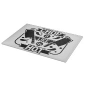 Schlag es, als wäre es heiß schneidebrett (Ecke)