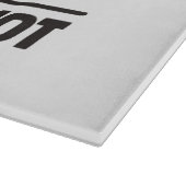 Schlag es, als wäre es heiß schneidebrett (Ecke)