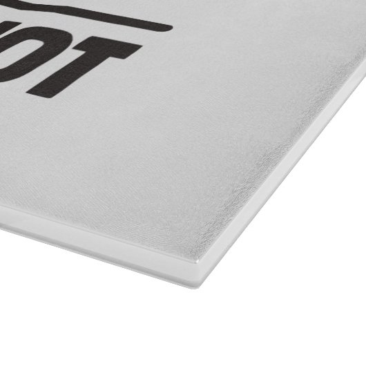 Schlag es, als wäre es heiß schneidebrett (Ecke)