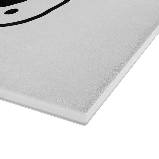 Schlag es, als wäre es heiß schneidebrett (Ecke)