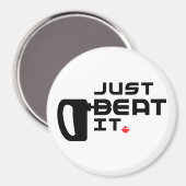 Schlag es einfach! magnet (Vorderseite/Rückseite)