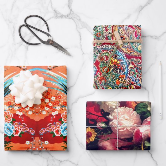 Schlag es in Beauty! Geschenkpapier Set (Vorderseite)