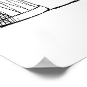 Schlag es nur mit Schildkröte, die Trommelfell Poster (Ecke)