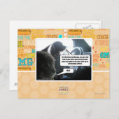 Schlag es. postkarte (Vorne/Hinten)