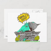 Schlag es von Washington ab Postkarte (Vorne/Hinten)