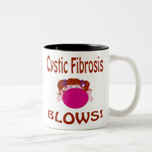 Schlag-Fibrose-Tasse Zweifarbige Tasse