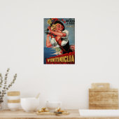 SCHLAG FÜR BLUME FESTIVAL 1957 POSTER (Küche)