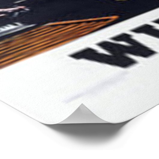 Schlag hart und oft mit den Marinen Poster (Ecke)