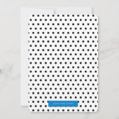 Schlag-Haus-Sprungs-Geburtstags-Einladung Einladung (Rückseite)