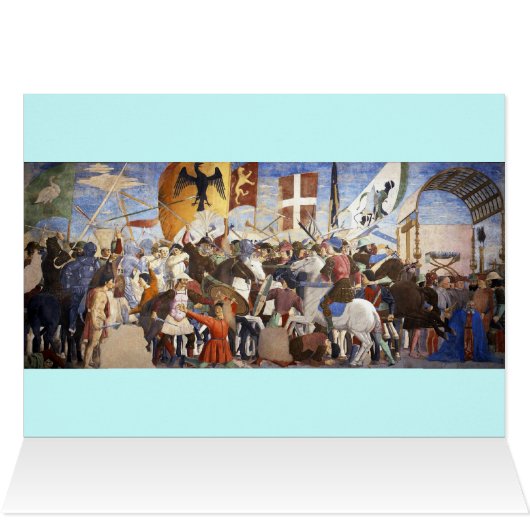 SCHLAG HERACLIUS von Piero Della Francesca (Innenansicht Horizontal (Oben))