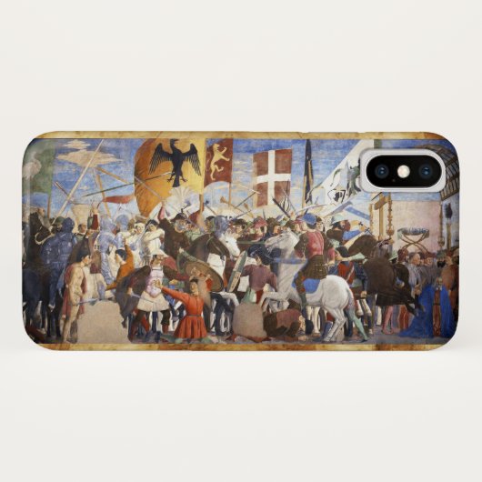 SCHLAG HERACLIUS von Piero Della Francesca Case-Mate iPhone Hülle (Rückseite (Horizontal))