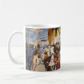 SCHLAG HERACLIUS von Piero Della Francesca Kaffeetasse (Links)