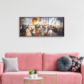 SCHLAG HERACLIUS von Piero Della Francesca Leinwanddruck (Insitu (Wohnzimmer))