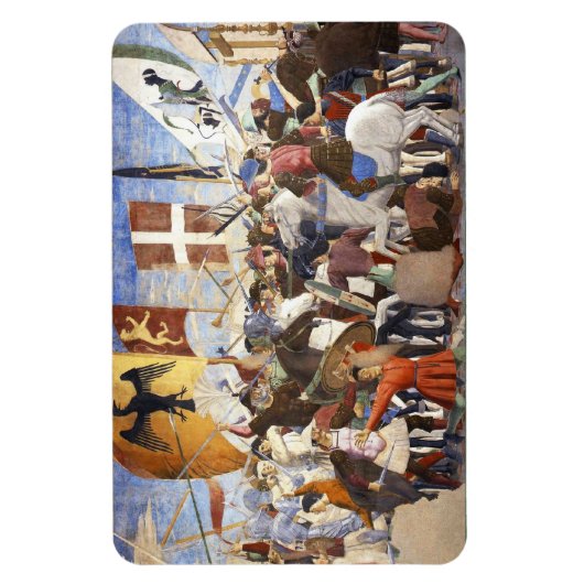 SCHLAG HERACLIUS von Piero Della Francesca Magnet (Vertikal)