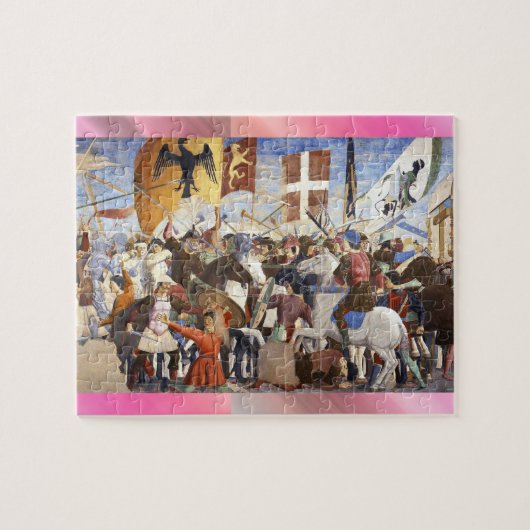SCHLAG HERACLIUS von Piero Della Francesca Puzzle (Horizontal)
