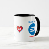Schlag-Herz-Tasse M1 Tasse (VorderseiteRechts)