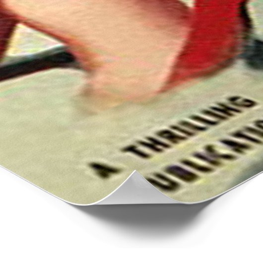 SCHLAG HORROR! POSTER (Ecke)