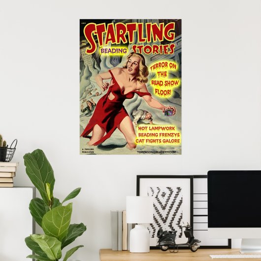 SCHLAG HORROR! POSTER (Heimbüro)