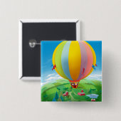 Schlag im Wind Button (Vorne & Hinten)