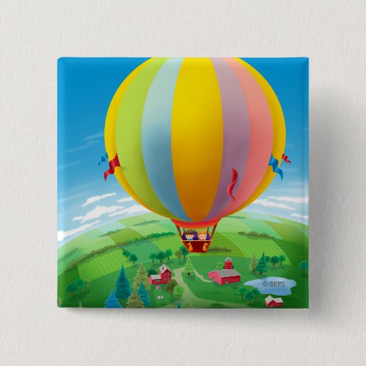 Schlag im Wind Button (Vorderseite)