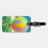 Schlag im Wind Gepäckanhänger (Vorderseite horizontal)