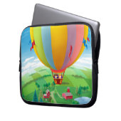 Schlag im Wind Laptopschutzhülle (Vorderseite Links)