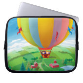 Schlag im Wind Laptopschutzhülle (Vorderseite)