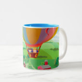 Schlag im Wind Zweifarbige Tasse (VorderseiteRechts)