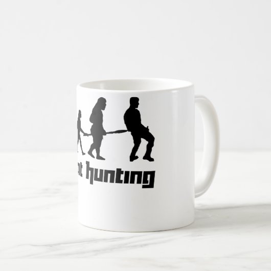 Schlag-Jagd Kaffeetasse (VorderseiteRechts)