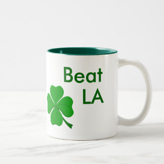 Schlag, LA, gehen, Celtics Zweifarbige Tasse