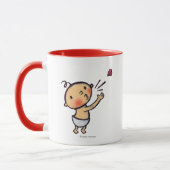 Schlag Leslie Patricelli ein Kuss-Baby Tasse (Links)