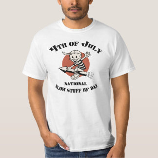 Schlag-Material herauf Tag T-Shirt