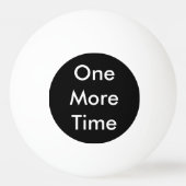 Schlag mich noch einmal ein Star Ping Pong Ball Tischtennisball (Rückseite)