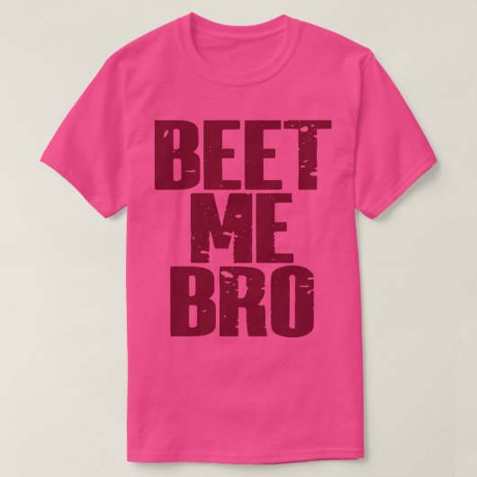 Schlag Mich Rübe T-Shirt (Design vorne)