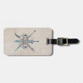 SCHLAG MIT FÜNF ARMIES™-Logo Gepäckanhänger (Vorderseite horizontal)