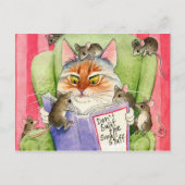 Schlag nicht die kleinen Sachen auf der Postkarte. Postkarte (Vorderseite)