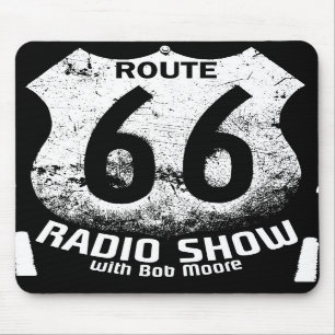 Schlag-Radio-Weg 66 Mousepad