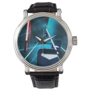 Schlag-Säbel-Uhr Armbanduhr