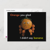 Schlag-Schlag Postkarte (Vorne/Hinten)