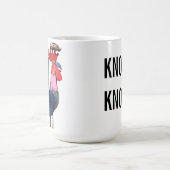 Schlag-Schlag-Tasse (doppelseitig) Kaffeetasse (Mittel)