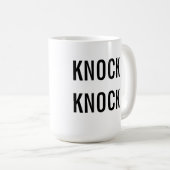 Schlag-Schlag-Tasse (doppelseitig) Kaffeetasse (VorderseiteRechts)