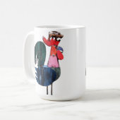 Schlag-Schlag-Tasse (doppelseitig) Kaffeetasse (Vorderseite Links)