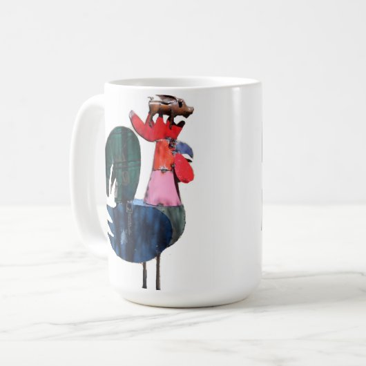 Schlag-Schlag-Tasse (doppelseitig) Kaffeetasse (Vorderseite Links)